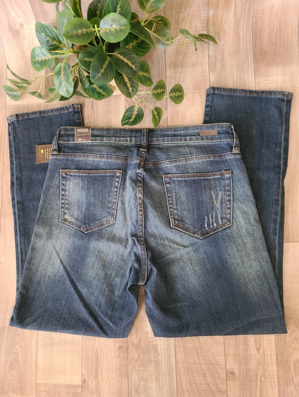 Kut from the Kloth Reese Ankle Straight Leg Size 10 - Picture 8 of 16